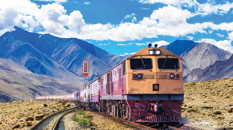 By Train to Ladakh