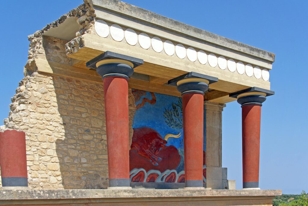 Palace of 
knossos, Greece