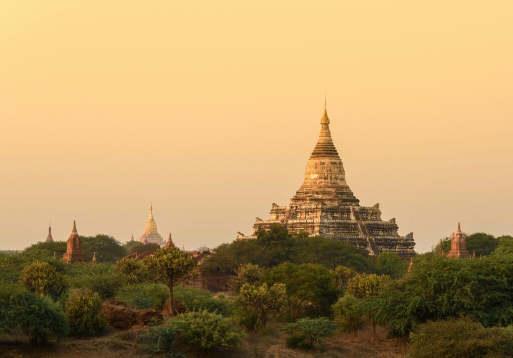 Bagan, Myanmar in Asia