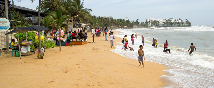 Mount Lavinia Beach,Colombo
